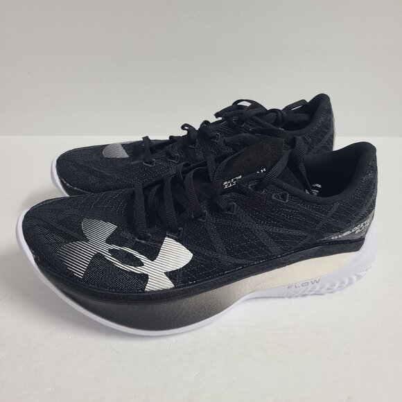 NEW Under Armour Flow Velociti Elite 2 Running Shoes 3027205-004 Size 8 Black main image 8